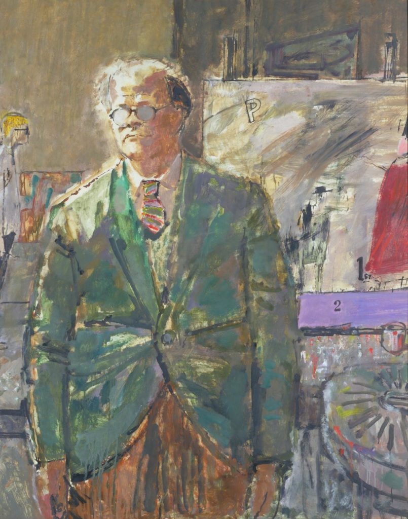 Professor Carel Weight 1961 by Ruskin Spear 1911-1990