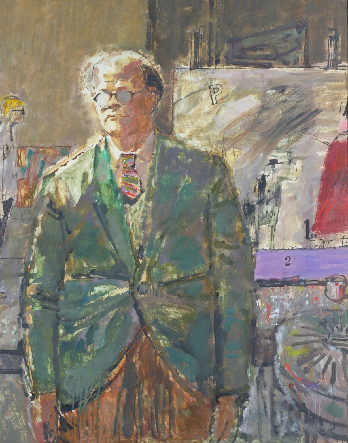 Professor Carel Weight 1961 by Ruskin Spear 1911-1990